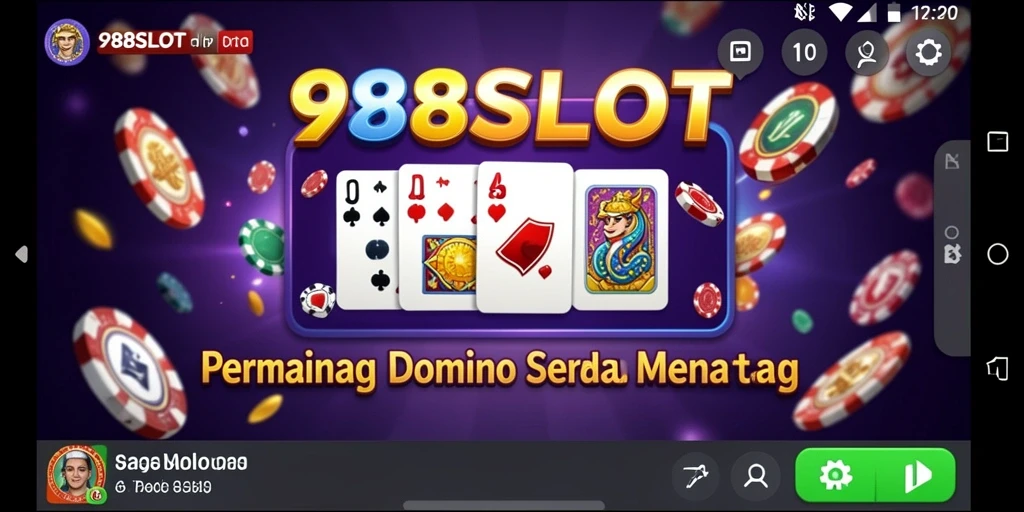 Tampilan mendebarkan dari gameplay 988SLOT yang penuh aksi.