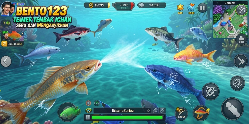 Tangkapan ikan yang menantang di BENTO123