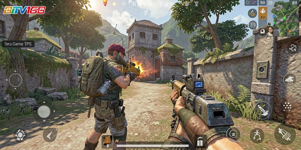 Tampilan menarik dari gameplay TPS BTV168 yang penuh aksi.