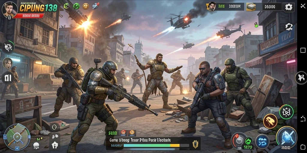 Tampilan gameplay seru dalam CIPUNG138 yang penuh strategi.