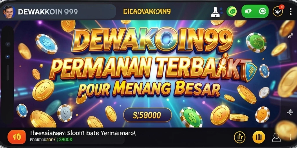Screenshot gameplay DEWAKOIN99 yang menunjukkan keseruan mesin slot.