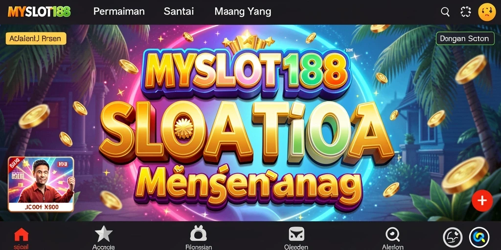 Screenshot MYSLOT188 menampilkan gameplay slot yang seru dan menarik.