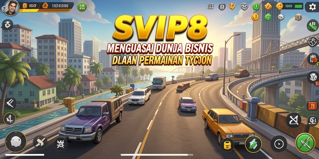 Tampilan gameplay Tycoon yang menarik dan mendebarkan.